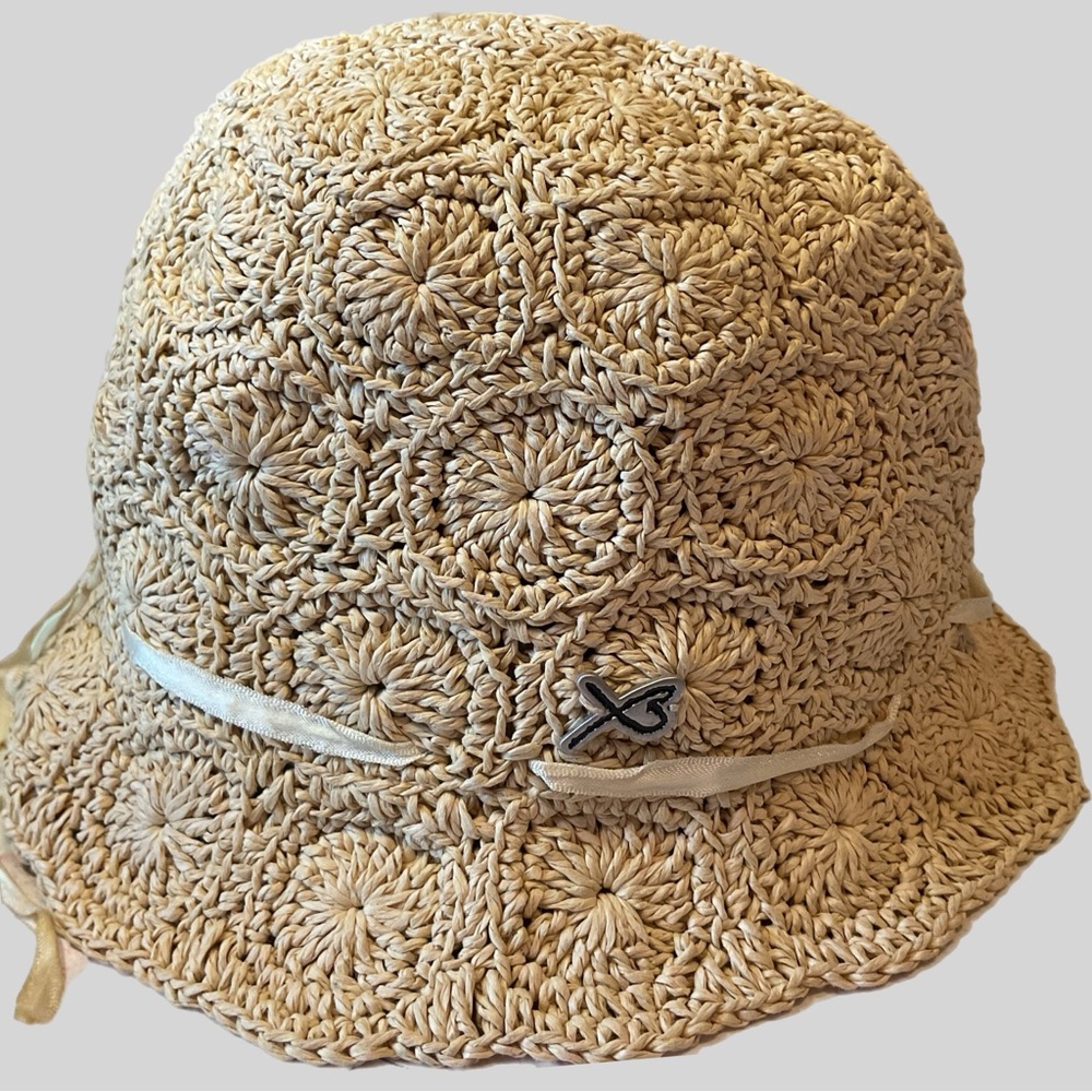 Y2K BETMAR NEW YORK PAPER Bucket Hat Beach Sun Trendy - Picture 2 of 16
